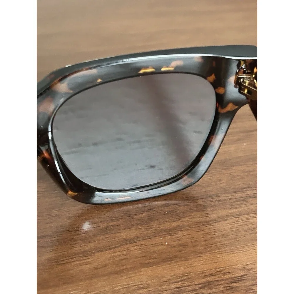 Studio F Sunglasses Women's Brown Tortoise Cat Eye Pre Owned